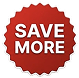 save more badge