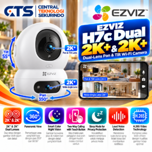 Kamera CCTV Ezviz H7c Dual 2K⁺ & 2K⁺  WI-FI Camera CCTV Wireless