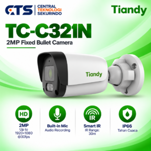 Kamera CCTV Tiandy TC-C321N 2MP Fixed Bullet Camera