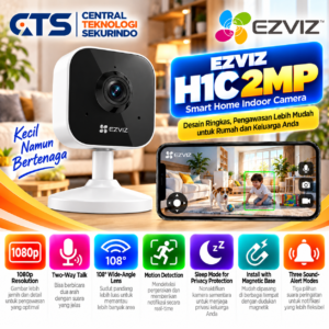 Kamera CCTV Ezviz H1C 1080P WI-FI Camera CCTV Wireless