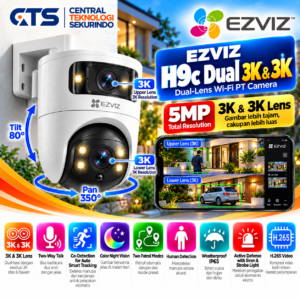 Kamera CCTV Ezviz H9c Dual 3K & 3K WI-FI Camera CCTV Wireless