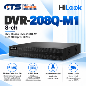DVR Hilook DVR-208Q-M1 8-ch 1080p 1U H.265