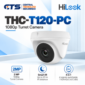 Kamera CCTV Hilook Indoor Fixed Turret THC-T120-PC 2MP