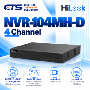 NVR Hilook NVR-104MH-D 4-ch Mini 1U