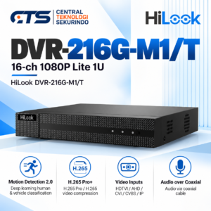 DVR Hilook DVR-216G-M1/T 16-ch 1080P Lite 1U H.265