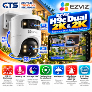 Kamera CCTV Ezviz H9c Dual 2K & 2K WI-FI Camera CCTV Wireless
