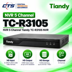 NVR 5 Channel Tiandy TC-R3105 NVR